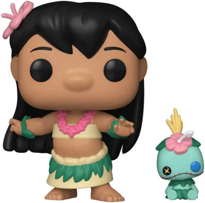 🌺🧸 Funko Pop! Disney N°1741 – Hula Lilo with Scrump (Lilo Hula avec Scrump) – Lilo & Stitch 🧸🌺