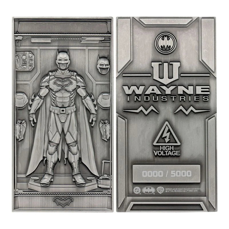 🦇⚙️ Lingot Batman Armour – Wayne Industries – Édition Limitée à 5 000 Exemplaires 🖤🦇