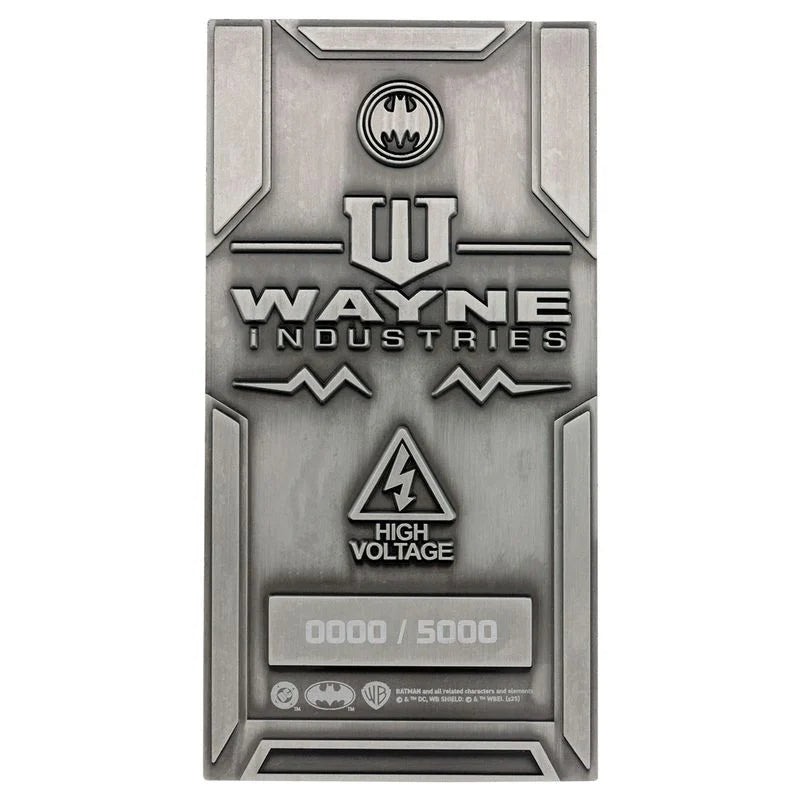 🦇⚙️ Lingot Batman Armour – Wayne Industries – Édition Limitée à 5 000 Exemplaires 🖤🦇