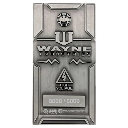 🦇⚙️ Lingot Batman Armour – Wayne Industries – Édition Limitée à 5 000 Exemplaires 🖤🦇