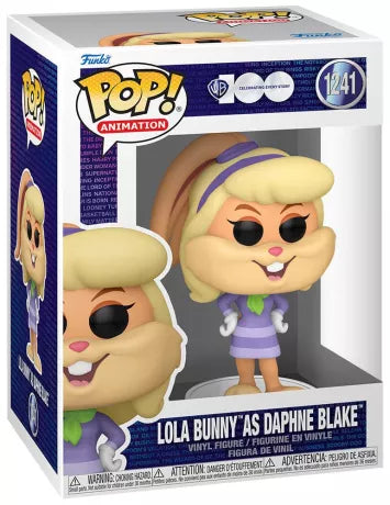 🐰💜 Funko Pop! Animation N°1241 – Lola Bunny as Daphne Blake (Lola Bunny en Daphné Blake) – Warner Bros. 100th Anniversary 💜🐰