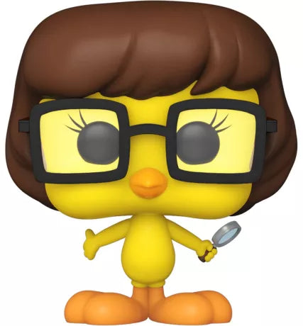 🐥🔎 Funko Pop! Animation N°1243 – Tweety Bird as Velma Dinkley (Titi en Vera Dinkley) – Warner Bros. 100th Anniversary 🔎🐥