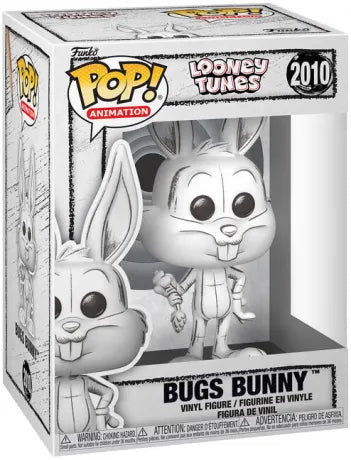 ✏️🥕 Funko Pop! Animation N°2010 – Bugs Bunny Sketched Deco (Bugs Bunny – Esquisse) – Looney Tunes 🥕✏️