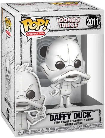 🦆✏️ Funko Pop! Animation N°2011 – Daffy Duck – Sketched (Esquissé) – Looney Tunes ✏️🦆