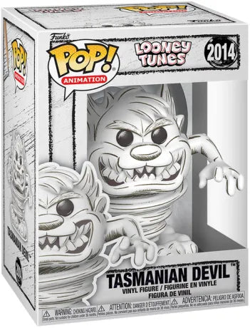 🌪️🐺 Funko Pop! N°2014 – Tasmanian Devil (Diable de Tasmanie) – Sketched (Esquissé) – Looney Tunes 🐺🌪️
