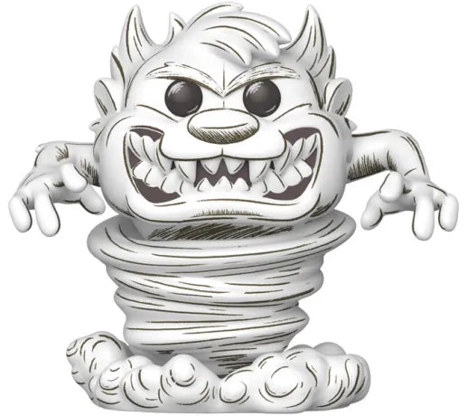 🌪️🐺 Funko Pop! N°2014 – Tasmanian Devil (Diable de Tasmanie) – Sketched (Esquissé) – Looney Tunes 🐺🌪️