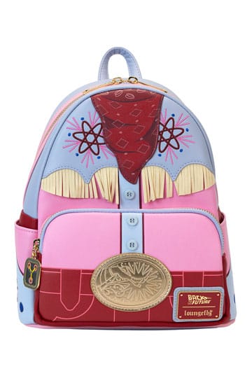 🚗🤠 Mini Sac à Dos Loungefly – Back to the Future 40th Anniversary – Marty McFly Western Cosplay 🚗🤠