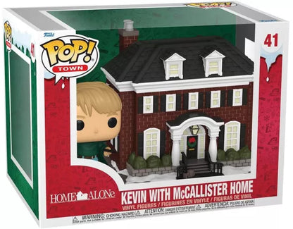 Funko Pop! Town Home Alone – Kevin McCallister with Home – N°41. Kevin McCallister devant sa maison familiale emblématique du film Maman, j’ai raté l’avion. Un set culte parfait pour les fans de cinéma et de Funko Pop.
