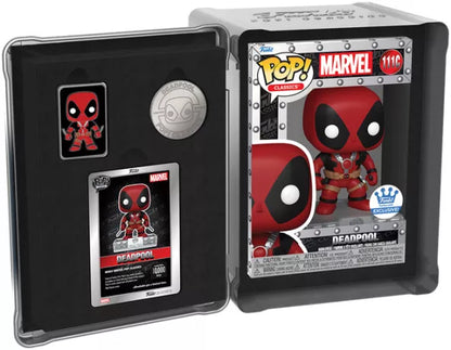 🔴⚔️ Funko Pop! Classics N°111C – Deadpool – Year Two (Deuxième année) – Limited Edition 10 000 pièces – Funko Exclusive – Marvel ⚔️🔴