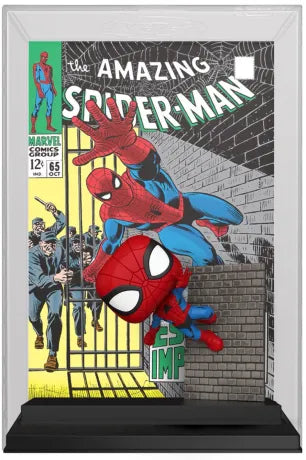 🕸️📖 Funko Pop! Comic Covers N°74 – Spider-Man – The Amazing Spider-Man #65 – Marvel Comics 📖🕸️