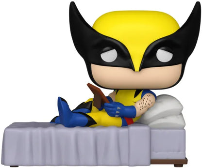 🛏️💛 Funko Pop! Deluxe N°1601 – Wolverine – Wolverine’s Crush Meme (Mème de Wolverine amoureux) – X-Men: The Animated Series (X-Men : la série animée) 💛🛏️