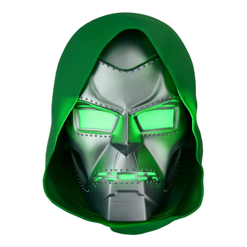💚🤖 Marvel – Doctor Doom (Docteur Fatalis) – Lampe masque 3D – 23 cm 🤖💚