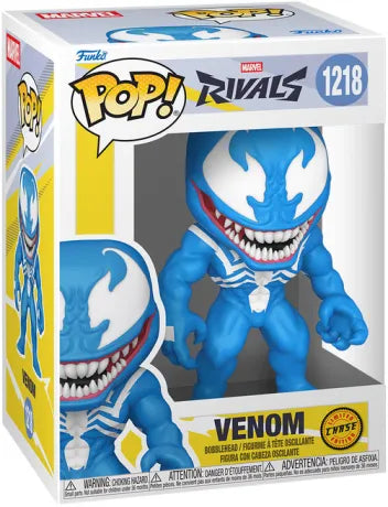 🕷️💙 Funko Pop! Marvel Rivals N°1218 – Venom (Chase Edition) – Marvel Rivals 💙🕷️