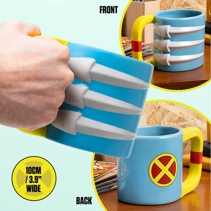 🦸‍♂️⚔️ Marvel X-Men ’97 – Wolverine – Mug 3D Griffes 550 ml ⚔️🦸‍♂️