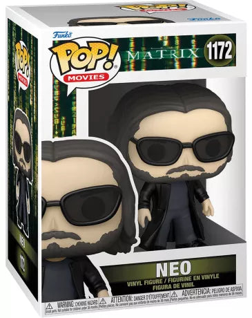 🕶️💊 Funko Pop! Movies N°1172 – Neo – The Matrix Resurrections (Matrix Resurrections) 💊🕶️