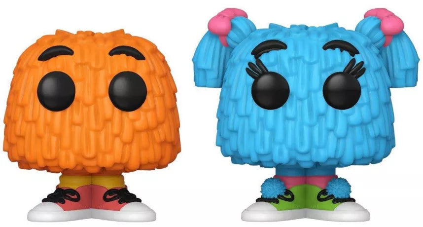 Funko Pop! Ad Icons – Fry Guys (2-Pack) – McDonald’s. Duo emblématique composé du Fry Guy orange et de la Fry Girl bleue avec leurs sneakers colorées. Une pièce nostalgique et fun pour les fans de McDonald’s et de pop culture.