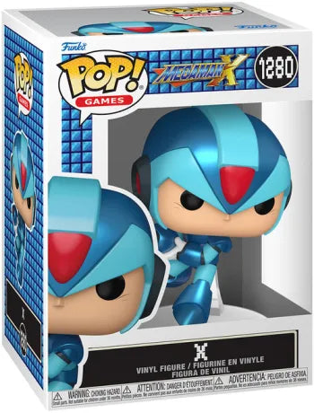 🤖💥 Funko Pop! Games N°1280 – X – Mega Man X 💥🤖
