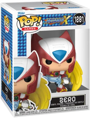 ⚔️🔴 Funko Pop! Games N°1281 – Zero – Mega Man X 🔴⚔️