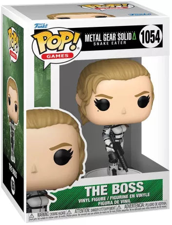 🎖️🗡️ Funko Pop! Games N°1054 – The Boss – Metal Gear Solid 3: Snake Eater 🗡️🎖️