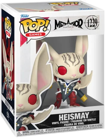 🦇⚔️ Funko Pop! Games N°1229 – Heismay – Metaphor: ReFantazio ⚔️🦇