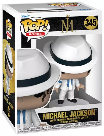 🎤🕴️ Funko Pop! Rocks N°345 – Michael Jackson (Smooth Criminal) – Michael Jackson 🕴️🎤