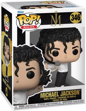 🎤👑 Funko Pop! Rocks N°346 – Michael Jackson (1993 Super Bowl) – Michael Jackson 👑🎤