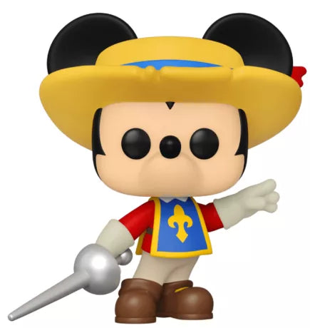🎩⚔️ Funko Pop! N°1042 – Mickey Mouse – The Three Musketeers (Les Trois Mousquetaires) – FunKon Summer Convention 2021 ⚔️🎩