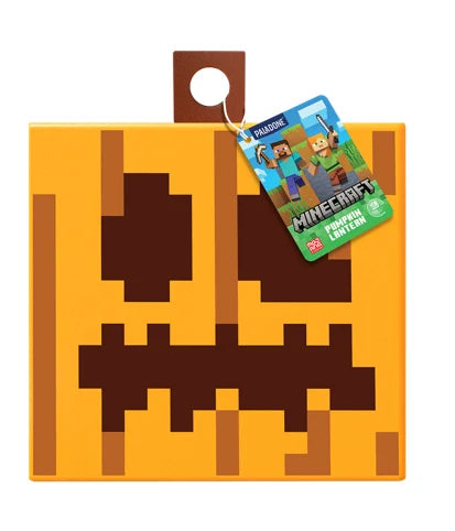 🎃⛏️ Minecraft – Jack O’Lantern – Lanterne Citrouille lumineuse – 25 cm ⛏️🎃