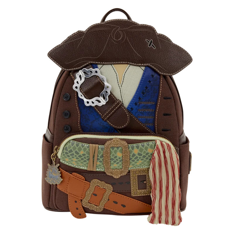 🏴‍☠️⚓ Mini Sac à Dos Loungefly – Jack Sparrow – Pirates des Caraïbes ⚓🏴‍☠️