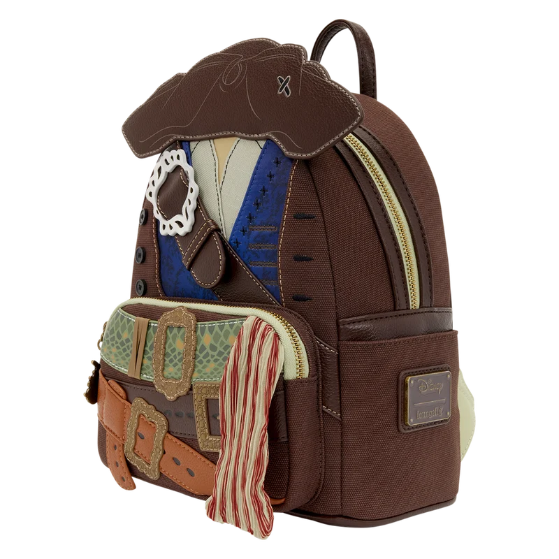 🏴‍☠️⚓ Mini Sac à Dos Loungefly – Jack Sparrow – Pirates des Caraïbes ⚓🏴‍☠️