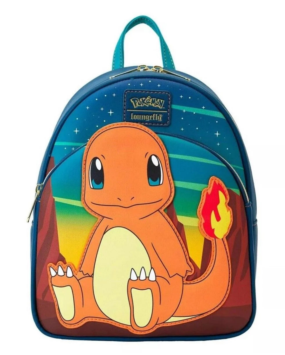 🔥🦎 Pokémon – Salamèche (Charmander) – Mini Sac à Dos Loungefly 🦎🔥