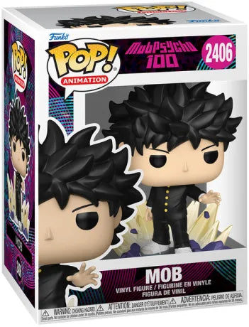 🌀💥 Funko Pop! Animation N°2406 – Mob – Mob Psycho 100 💥🌀