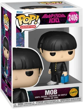 🌀🎒 Funko Pop! Animation N°2406 – Mob – Chase – Mob Psycho 100 🎒🌀
