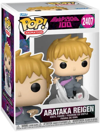 🧂👻 Funko Pop! N°2407 – Arataka Reigen – Mob Psycho 100 👻🧂