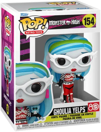 🧠📚 Funko Pop! Retro Toys N°154 – Ghoulia Yelps – Monster High 📚🧠