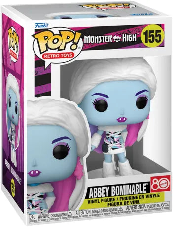 ❄️🧊 Funko Pop! Retro Toys N°155 – Abbey Bominable – Monster High 🧊❄️