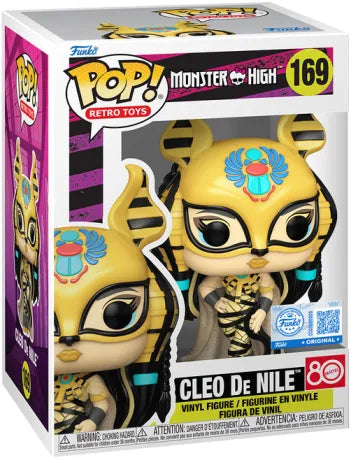 👑🐍 Funko Pop! Retro Toys N°169 – Cleo De Nile – Monster High 🐍👑