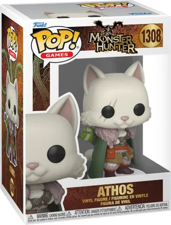 🐱⚔️ Funko Pop! Games N°1308 – Athos – Monster Hunter Wilds ⚔️🐱