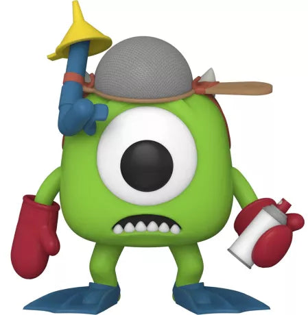 👁️🧤 Funko Pop! Disney Pixar N°1155 – Mike Wazowski with Mitts (Bob Razowski avec Gants de Cuisine) – Monsters, Inc. (Monstres & Cie) 🧤👁️