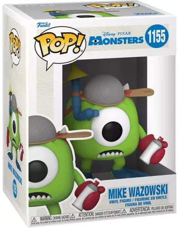👁️🧤 Funko Pop! Disney Pixar N°1155 – Mike Wazowski with Mitts (Bob Razowski avec Gants de Cuisine) – Monsters, Inc. (Monstres & Cie) 🧤👁️