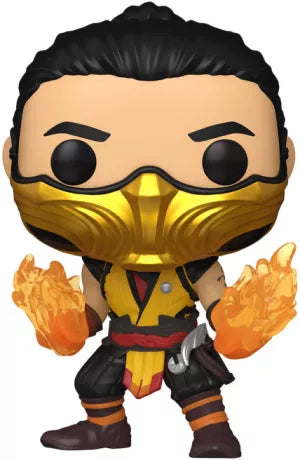 🔥🦂 Funko Pop! Games N°1021 – Scorpion – Mortal Kombat 🦂🔥