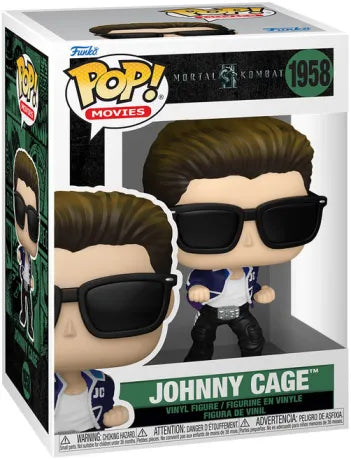🥋🕶️ Funko Pop! Movies N°1958 – Johnny Cage – Mortal Kombat 🕶️🥋