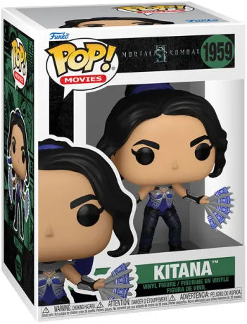 🌀🔪 Funko Pop! Movies N°1959 – Kitana – Mortal Kombat 🌀🔪