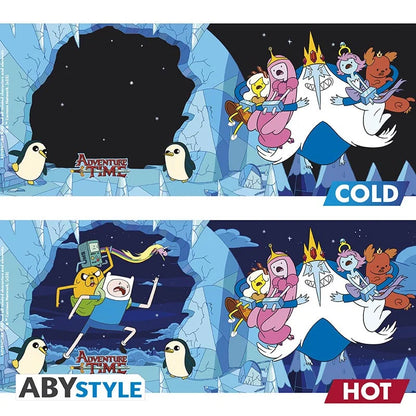 ❄️🔥 ADVENTURE TIME - Mug thermoréactif - 460 ml 🔥❄️