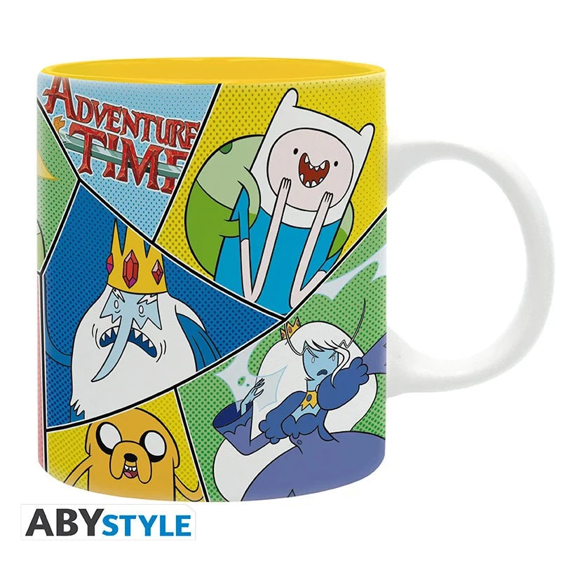 💛🗡️ Adventure Time – Mug personnages 320 ml 🗡️💛