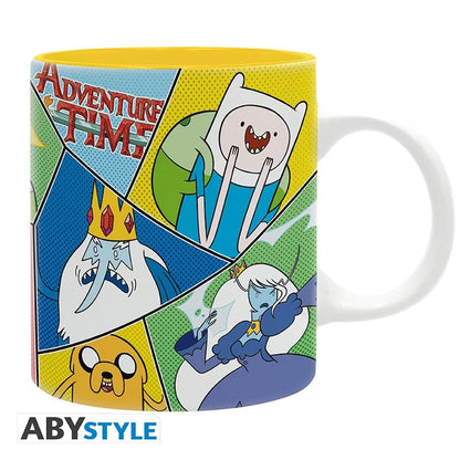 💛🗡️ Adventure Time – Mug personnages 320 ml 🗡️💛