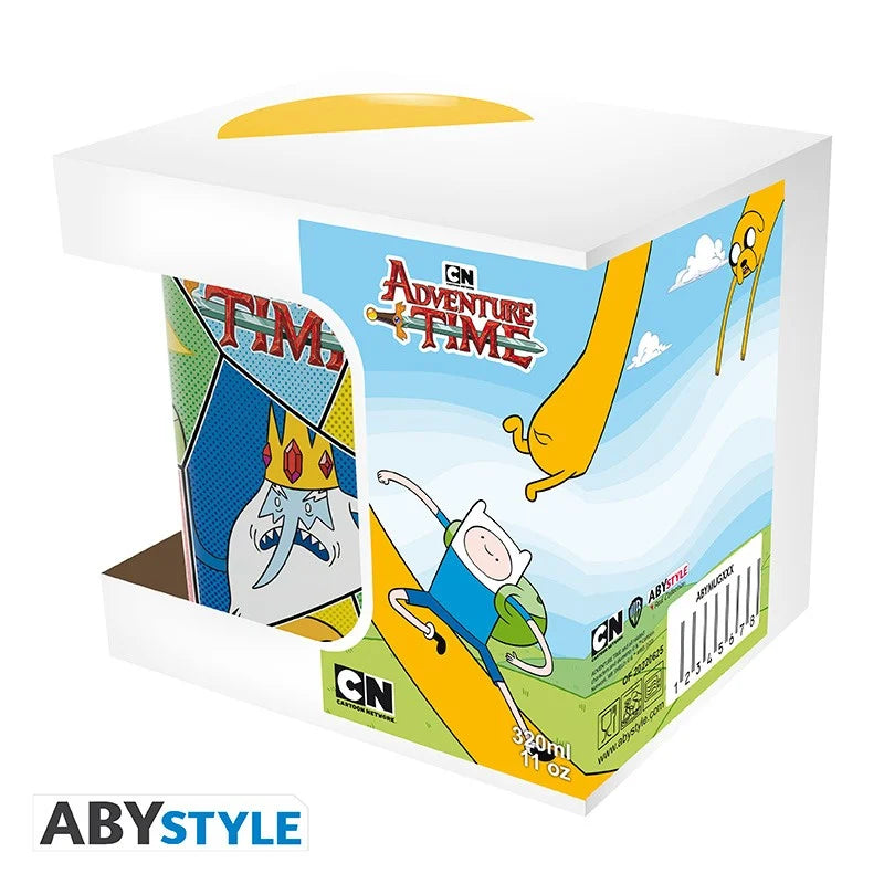 💛🗡️ Adventure Time – Mug personnages 320 ml 🗡️💛