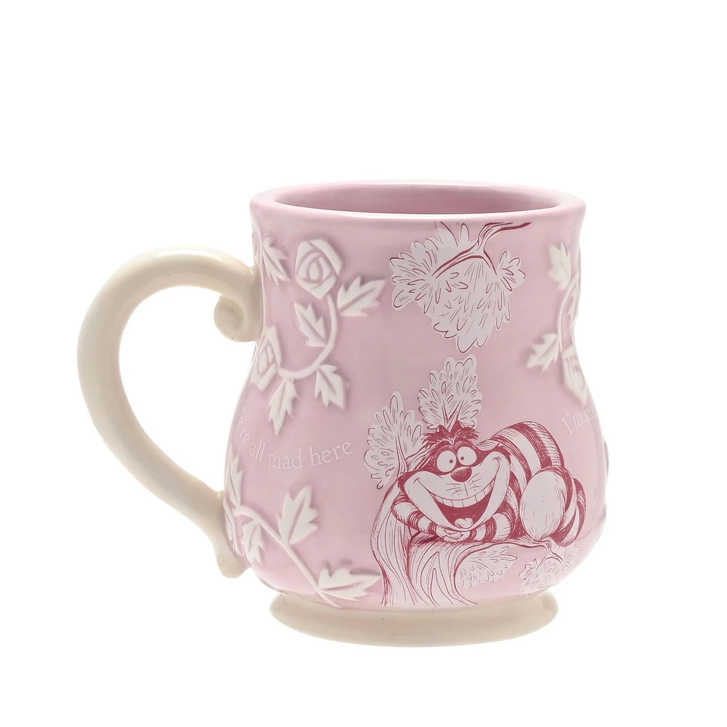 💗🐱 Alice au pays des merveilles – Chat du Cheshire – Mug en relief – 350 ml 🐱💗