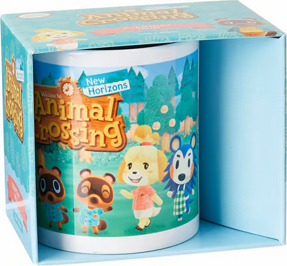 💚🌳 Animal Crossing: New Horizons – Line-up – Mug – 315 ml – Nintendo 🌳💚