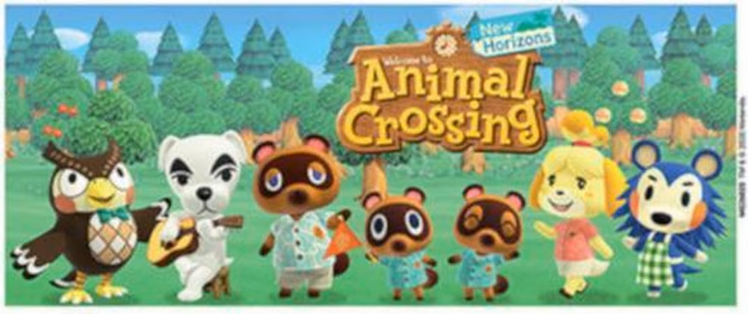 💚🌳 Animal Crossing: New Horizons – Line-up – Mug – 315 ml – Nintendo 🌳💚